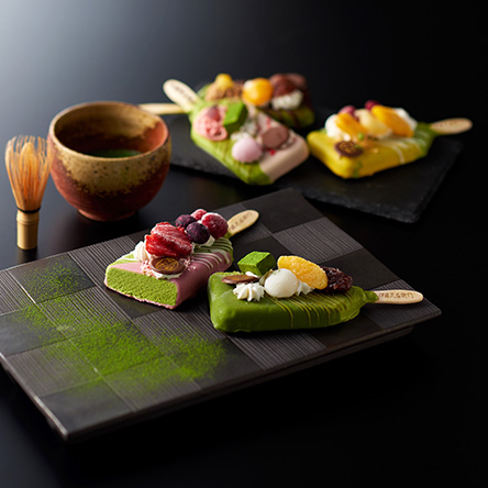 抹茶パフェアイスバー 5本入